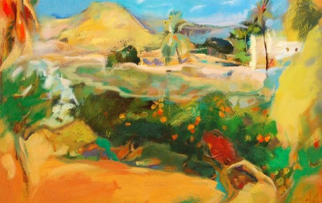 Velja,60x80,oil,canvas,2004,Spain,Nature
