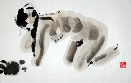 a1,25x40,ink,paper,stamp,2010,China,ArtProjects,Ink,Sold