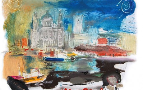 liverpool,70x100,oil,paper,2009,Latvia,Nature