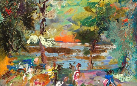 picnic.ua,70x90,oil,canvas,2010,Ukraine,Nature,Sold