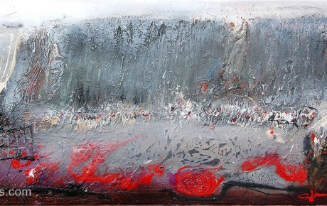 thewall,50x90,oil,canvas,2007,Latvia,AP