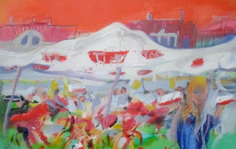 rynek,o.,c.,60x80,2013, Poland