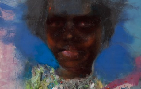 Solomon islands girl, ooc,150x120,2014, Zalans